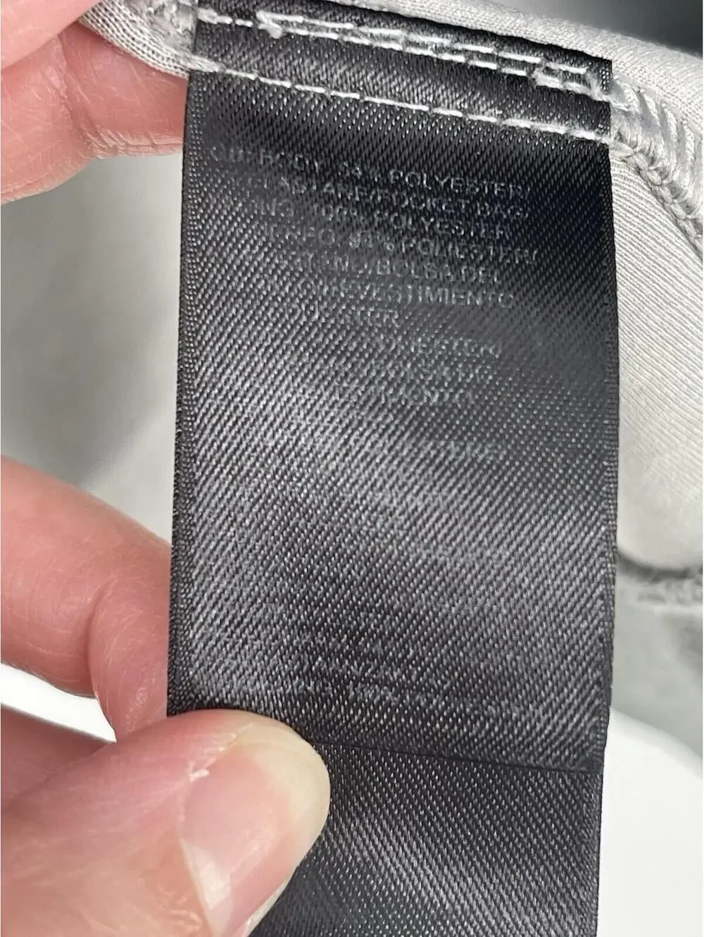 The North Face Men’s XL Gray‎ Full Zip Polyester Fleece Jacket